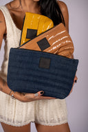 Travel Trio- Dark Denim/Nude/Ochre