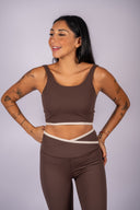 Genna Bra Top - Espresso
