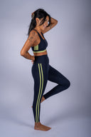 Maci Airweight Bra- Indigo / Limeade