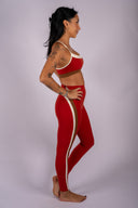 Emerson Airweight High Waist 7/8 Legging - Terracotta / Creme
