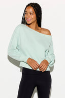 La Vida 2.0 Sweatshirt- Seafoam