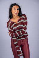 Rio Eli Long Sleeve Knit- Tie Dye