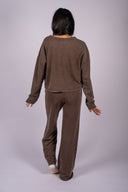 Hunter Knit Pant - Dark Chocolate