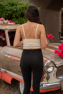 Seamless Exhale Tank - Vintage White