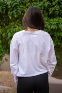 Cosmic Connection Drew Top - White