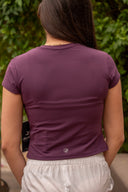 Align Tee - Blackberry Jam