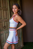 Tamara Skirt - Heritage White