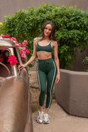 Sante Fe 25in Midi Pant - Jungle Green