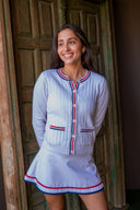 Ally Cardigan - Heritage White