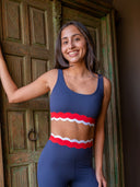 Marin Top - Twilight Firework Colorblock Matte