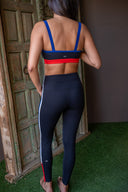 Monah Rigor Bra - Black / Cobalt