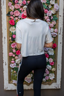 Djuna Oversized Jersey Tee - White