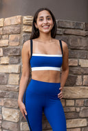 Monah Rigor Bra - Cobalt / Black