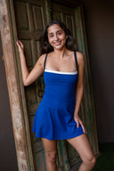 Monah Rigor Dress - Cobalt / Black