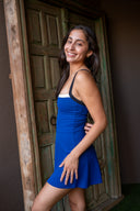 Monah Rigor Dress - Cobalt / Black