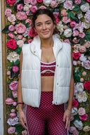 Essential Puffer Vest- Cloud