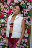 Essential Puffer Vest- Cloud