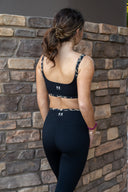 Vita Full Length Legging- Black/Leopard