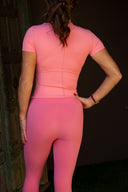 Restore Seemless Legging- Pink Lemonade