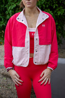 Technique Spray Jacket - Strawberry Red