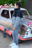Jojo Puffer - Slate Gingham