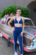 Nella Legging - Sleet Colorblock