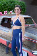 Nella Legging - Sleet Colorblock