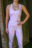 Yara Top - Powder Pink Toile