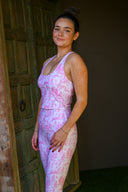 Yara Top - Powder Pink Toile