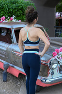 Emerson Airweight High Waist- Indigo/Dove Grey