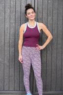Bari Tank Top- Plum