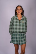 Atticus Pullover Jacket - Fairway Plaid