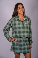 Clyde Skirt - Fairway Plaid