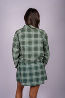 Atticus Pullover Jacket - Fairway Plaid