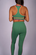 Anari Top- Rally Green Colorblock