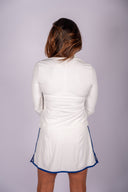 Ozzie Rigor Skort- White/Cobalt