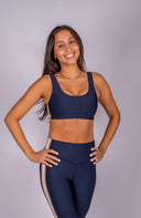 Toscan Harley Scoop Bra- Navy