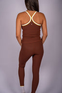 Rhythm 25IN Midi Pant- Raisin