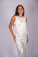 Court Sports Tank - White