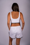 Kira Dolphin Shorts - White