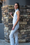 Olly Flare Pants - Feather