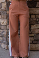 Marnie Wide Leg Pant - Melon