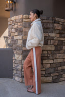 Harlow Fleece Pullover - Macadamia