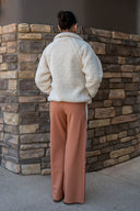 Harlow Fleece Pullover - Macadamia