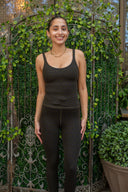 Castilla Amelia Tank Top - Olive