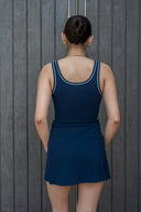 Martina Rigor Color Block Dress - Indigo / Spearmint