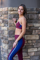 Adesa 25in High Midi Pant - Merlot