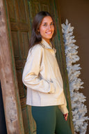 Daily Scuba 1/4 Zip - Oatmilk