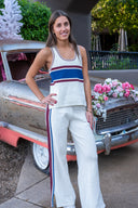 Adesa Kansas Knit Pant - Creme