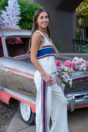 Adesa Vilde Knit Tank Top - Creme